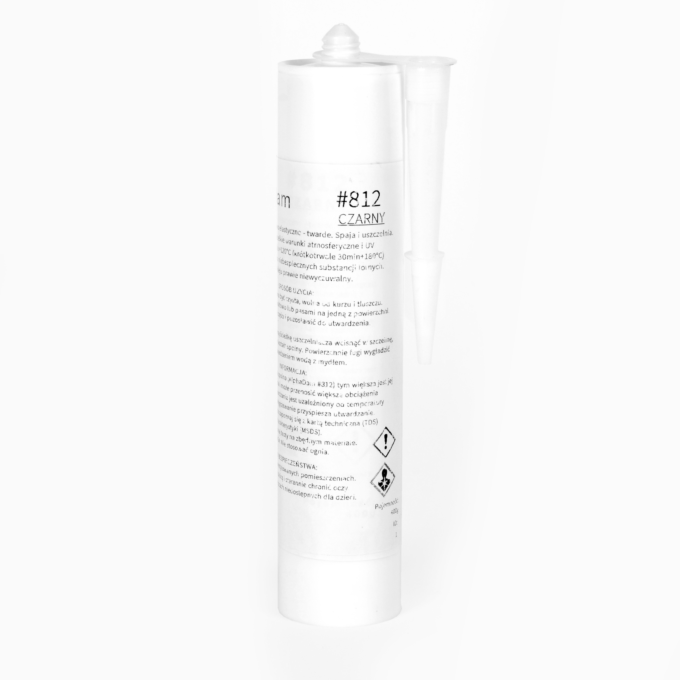 KLEJ USZCZELNIACZ 812 SZARY 310ML ALPHADAM